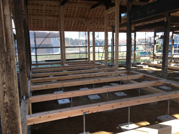 古民家再生工事~内部~ | お知らせ | 株式会社 北澤工務店|茨城県龍ケ崎