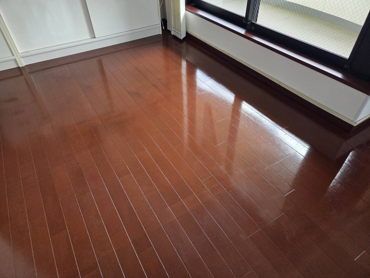 床磨き工事（ワックス）